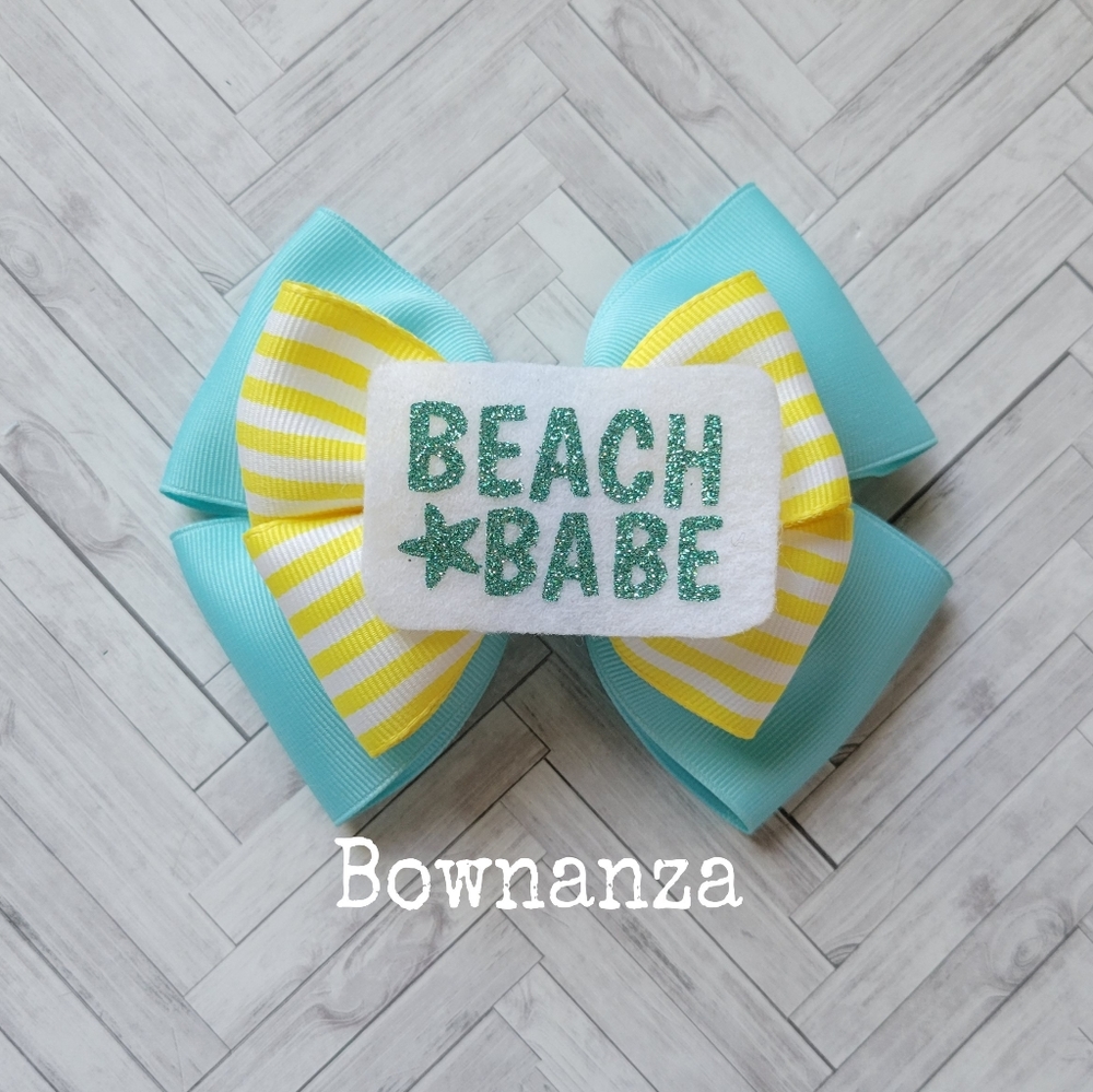 Beach babe bow
